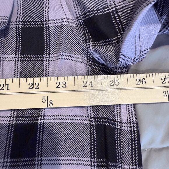 NEW! Ami Paris 100% Virgin Wool Patch Pocket Shirt Parma Purple Black XL (EU42) - Picture 10 of 14